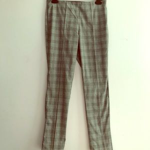 Kenneth Cole grey plaid dress pant